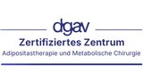 Logo der Deutschen Gesellschaft für Allgemein- und Viszeralchirurgie dgav für ein zertifiziertes Zentrum in der Adiposiatstherapie und metabolischen Chirurgie
