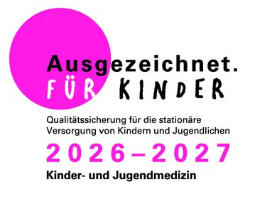 Ausgezeichnet für Kinder, Qualitätssicherung für die stationäre Versorgung von Kindern und Jugendlichen, 2026-2027, Kinder- und Jugendmedizin.
